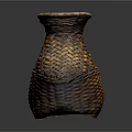 Handwoven Storage Basket with Natural Rattan and Stylish Brown Design for Home Organizing