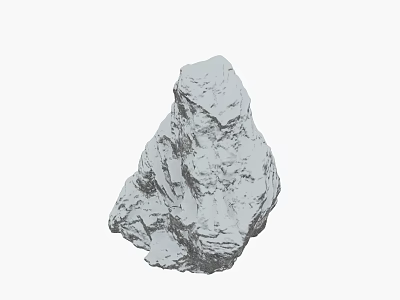 Natural Rockery Stone With Irregular Shape For Garden Landscape Decoration 3d model