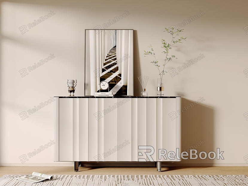 Modern Entrance Cabinet model