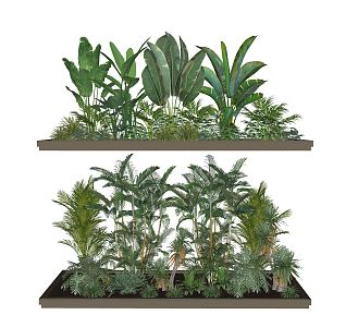 Modern Plant Green Plant Heap 3d model