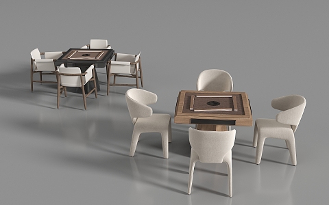 Mahjong Table 3d model