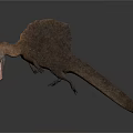 Realistic Spinosaurus Dinosaur Model With Sail Back And Long Snout In Dynamic Pose