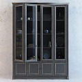 European-style display cabinet cabinet cabinet 3d model