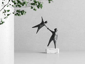 Modern Sculpture Ornaments 3d model