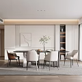 Modern Restaurant 3d model