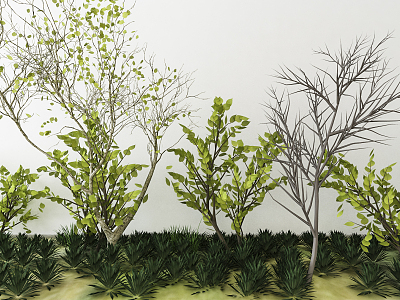 Modern Tree Plants model