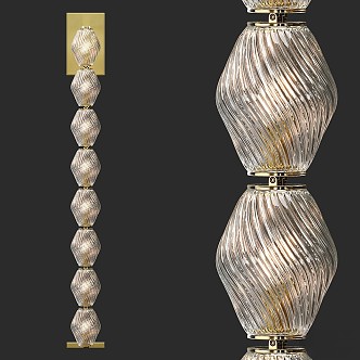 Collier 28 Wall View 3d model