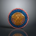 Medieval Shield Ancient Shield Defensive Weapon Ancient Shield Iron Shield Protective Shield Wooden Shield 3d model