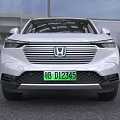 White Electric SUV With Modern Front Grille And Sleek Exterior Design