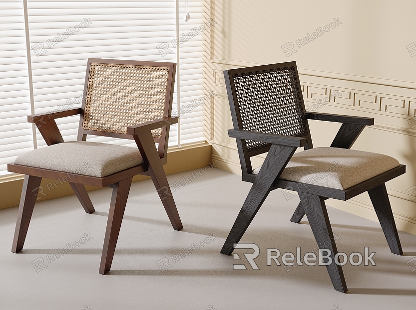 Dining Chair Single Chair Leisure Chair model