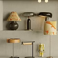 Modern table lamp 3d model