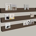 Bookshelf 3d model