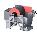 Magnetic Separator Wet Semi-Countercurrent Magnetic Separator Drum Magnetic Separator 3d model