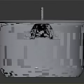 Stainless Steel Cooking Pot With Lid And Two Side Handles For Kitchen Use