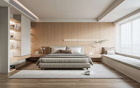 Modern Bedroom 3d model