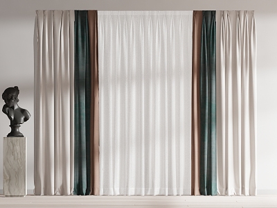 modern curtain fabric curtain gauze curtain fabric curtain model