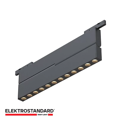 Black Long Strip Downlights Spotlights With Multiple LED Bulbs For Indoor Lighting 3d model