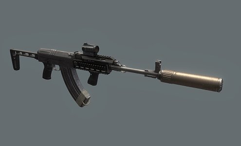 Rifle 3d model