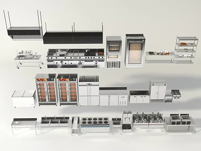 Modern Building Exterior With Contemporary Design And Glass Panel Facade 3d model