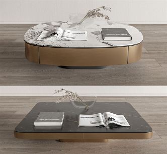 Modern coffee table 3d model