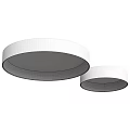 Modern Black and White Ceiling Lights with Minimalist Matte Finish for Home Interior