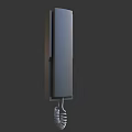 Visual Access Control Visual Telephone Video Telephone Access Control Intercom System Building Video Intercom System Electronic Equipment Intelligent Electronics 3d model