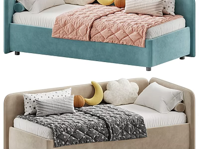 Modern Children's Bed Children's Bed 3d model