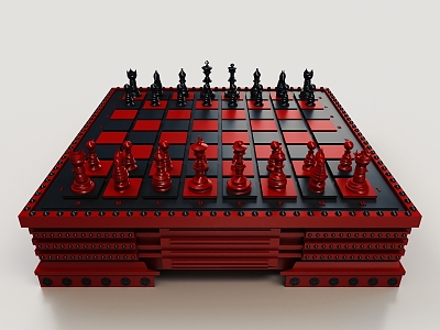 Chess 3d model