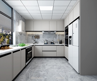 Modern Kitchen 3d model