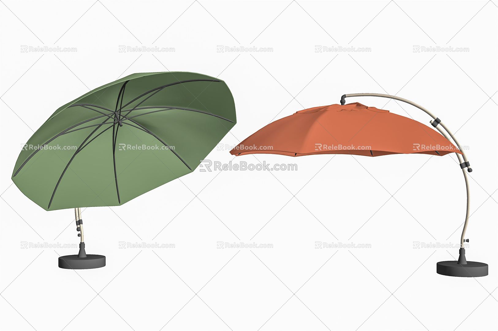 Modern Parasol 3d model