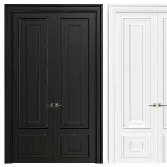 Jane ou double door 3d model