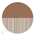 Elegant Modern Brown Textured Wall Lamp With Vertical Stripes Design
