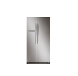 Double door refrigerator 3d model