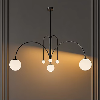 Antique Chandelier French Chandelier Living Room Chandelier Nordic Chandelier Spherical Chandelier 3d model