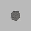 Rough Gray Textured Construction Component With Cracked Layered Surface Structure