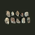 Natural Rockery Stones For Garden Decoration With Various Sizes And Textures