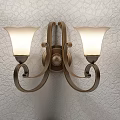 Classic Elegant Lighting Combinations With Chandeliers Wall Sconces And Table Lamps 3d model