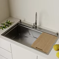 Vegetable basin pool 3d model