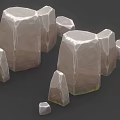 Natural Stone And Wood Decorative Pieces With Various Shapes Sizes For Home Garden Decor