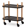 Nordic Storage Rack 3d model