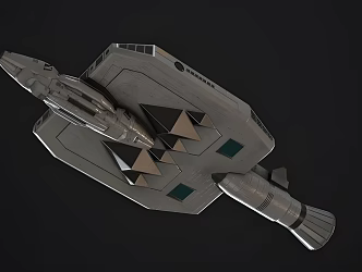 Spaceship 3d model