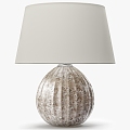 Ceramic table lamp I am a table lamp fabric table lamp bedside table lamp 3d model