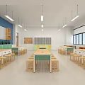Labor technology classroom general classroom 3d model