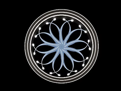 Modern Artwork Art Rotating Device 3d model