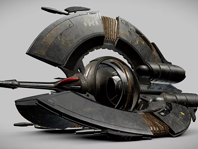 Modern Fighter Star Wars Robot Fighter 3d model