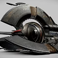 Modern Fighter Star Wars Robot Fighter 3d model