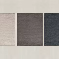 Hand Woven Carpet Wool Carpet Minimalist Carpet 3d model