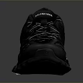 Stylish Balenciaga Gray Sneakers As Daily Life Product With Thick Sole And Strap Design