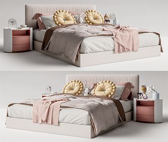 Modern Children's Bed 3d model