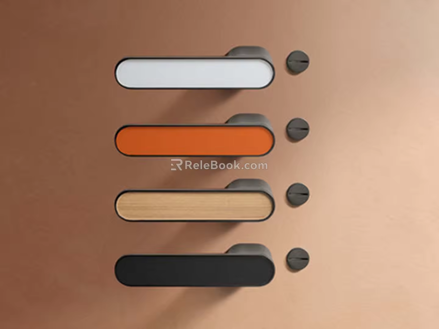 Modern Door Handle Minimalist Door Handle Invisible Door Lock Door Handle 3d model